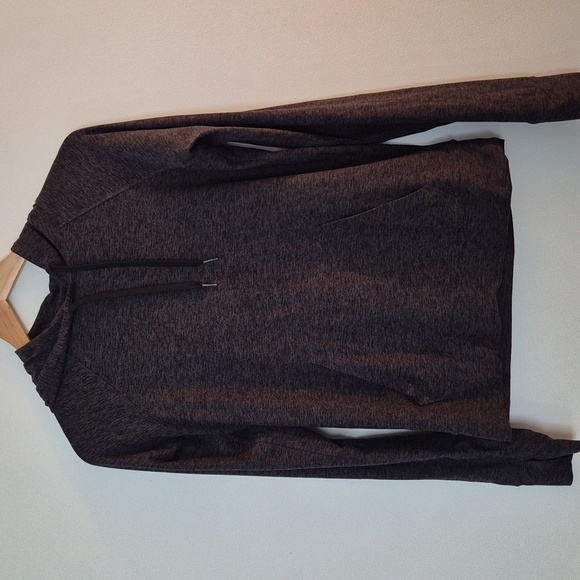 Outdoor Voices CloudKnit Hoodie Charcoal Grey Space Dye Size Medium - Picture 5 of 9